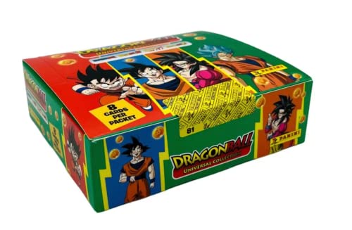Panini Dragon Ball Universal Trading Cards (Flowpack-Box mit 18 Packs) von Panini