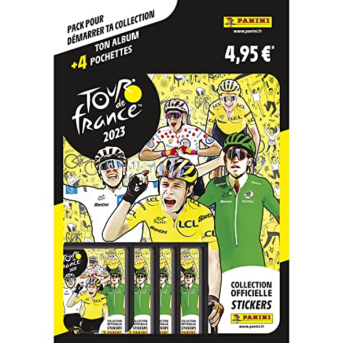 Panini 004614SPCFGD Tour de France 2023 Album + 4 Taschen Panini 004614SPCFGD Tour de France 2023 Album + 4 Taschen von Panini