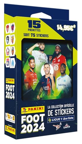 Panini 004623TINSF Foot 2024 Ligue 1 UBER EATS Metalldose 15 Hüllen Panini 004623TINSF Foot 2024 Ligue 1 UBER EATS Metalldose 15 Hüllen von Panini