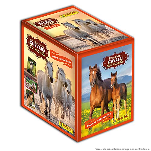 Panini 004626BOX36F Pferde 2023 Box mit 36 Taschen von Panini