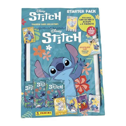 Panini Stitch Trading Cards Starter Pack (1 Ordner + 2 Hüllen + 1 Karte Limited Edition), 005153SPAFGD von Panini