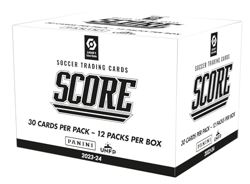 Panini 201630BOX12FP SC Score Trading Cards Ligue 1 2023-2024 Box mit 12 Fat Packs von Panini