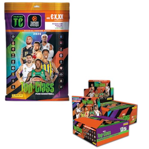 Panini - 2024-25 Turkish Airlines EuroLeague Top Class Official Card Collection (Box-Bundle) von Panini