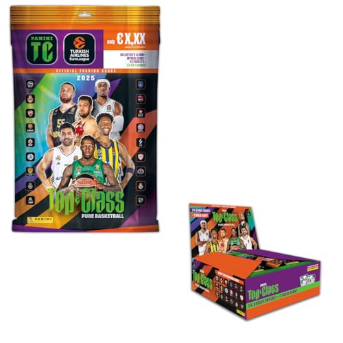 Panini - 2024-25 Turkish Airlines EuroLeague Top Class Official Card Collection (Fatpack-Bundle) von Panini