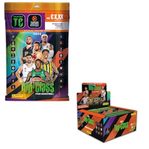 Panini - 2024-25 Turkish Airlines EuroLeague Top Class Official Card Collection (Starter-Bundle) von Panini