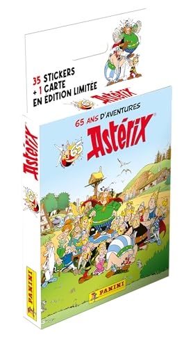 Panini Asterix 65EME Geburtstags-Blister mit 7 Hüllen, 004879KBF7 Panini Asterix 65EME Geburtstags-Blister mit 7 Hüllen, 004879KBF7 von Panini