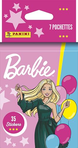 Panini Barbie 65EME Geburtstag Blisterverpackung 7 Hüllen, 004873KBF7 Panini Barbie 65EME Geburtstag Blisterverpackung 7 Hüllen, 004873KBF7 von Panini