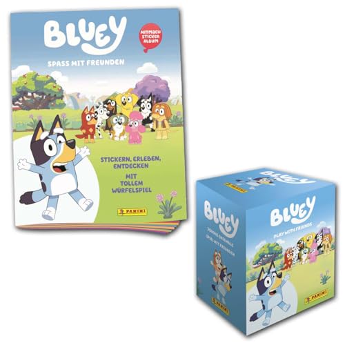 Panini Bluey - Spaß mit Freunden – Sticker (Box-Bundle) von Panini