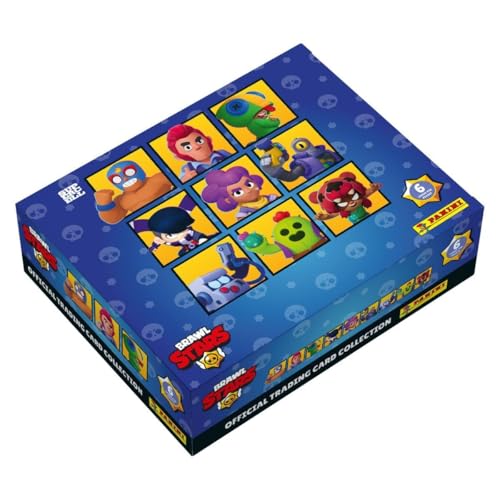 Panini Brawl Stars Trading Cards (Box mit 24 Packs) von Panini