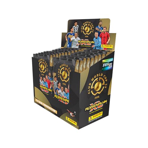 Panini Clubs World Cup 2025 Trading Cards Game Box mit 24 Hüllen von Panini