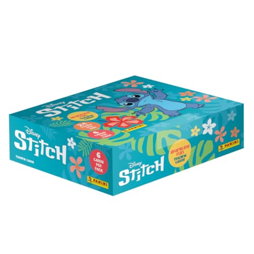 Panini Disney Stitch Trading Cards 2025 (Box mit 24 Packs) von Panini