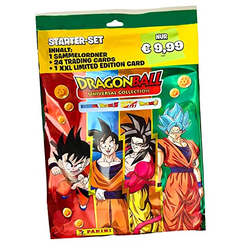 Panini Dragon Ball Karten Serie 2 - Universal Collection Trading Cards - Sammelkarten - 1 Starter von Panini