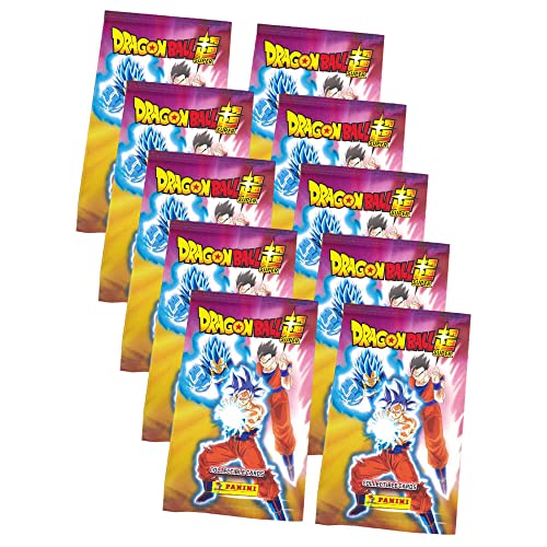 Panini Dragon Ball Super Trading Cards - Sammelkarten Serie 1 - Karten Auswahl (10 Booster) von Panini
