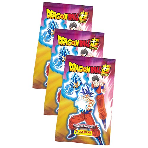 Panini Dragon Ball Super Trading Cards - Sammelkarten Serie 1 - Karten Auswahl (3 Booster) von Panini