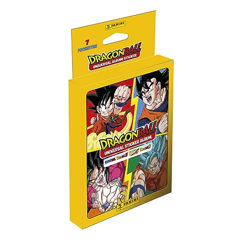 Panini Dragon Ball Universal Blister 7 Hüllen, 004618KBF7 von Panini