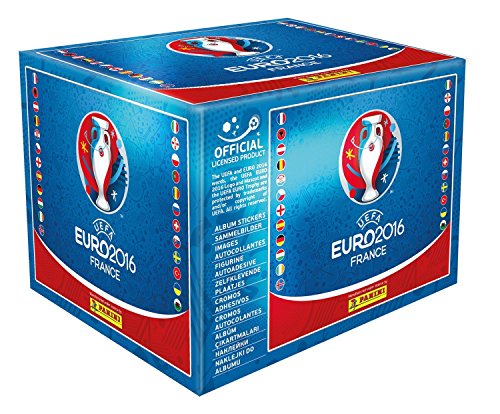 Panini Euro Cup France 2016 Stickerbox – 50 Packungen von Panini