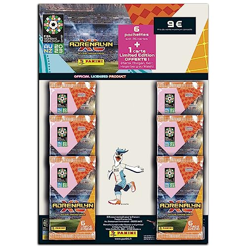 Panini FIFA 2023 Women's World Cup Adrenalyn XL Multipack, Buchstabendruck, gemischt von Panini