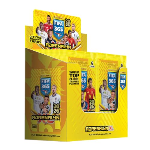 Panini FIFA 365 Adrenalyn XL™ 2026 Trading Cards - Box mit 50 Packs von Panini