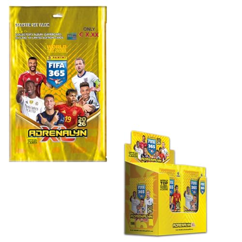 Panini FIFA 365 Adrenalyn XL™ 2026 Trading Cards - Starter-Bundle von Panini