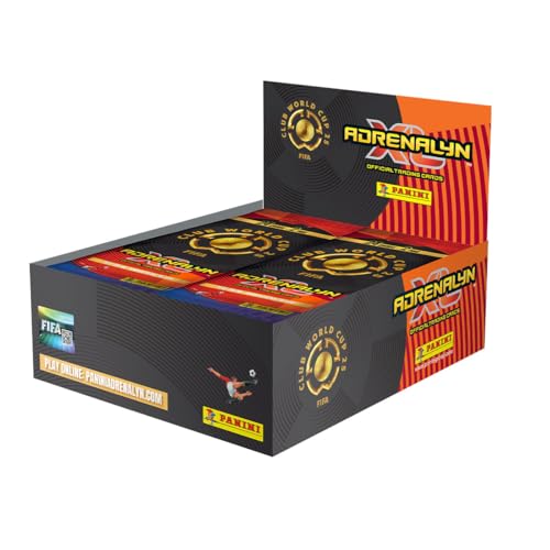 Panini FIFA Club World Cup 2025 Adrenalyn XL Trading Cards (Fatpack-Box mit 10 Fatpacks) von Panini
