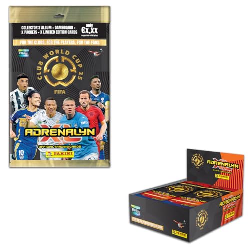 Panini FIFA Club World Cup 2025 Adrenalyn XL Trading Cards (Fatpack-Bundle) von Panini