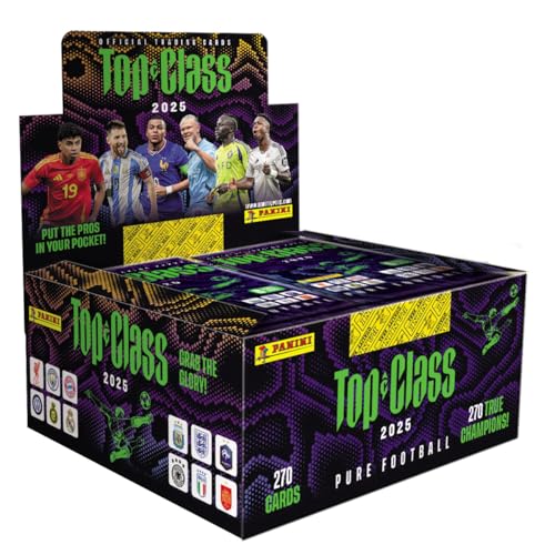 Panini FIFA Top Class 2025 Trading Cards (Box mit 24 Packs) von Panini