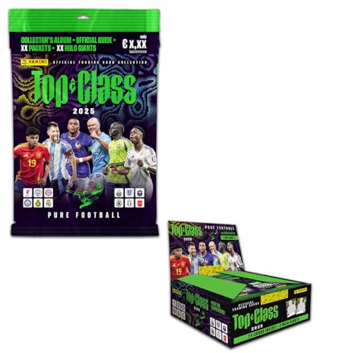 Panini FIFA Top Class 2025 Trading Cards (Fatpack-Bundle) von Panini