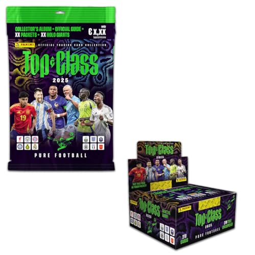 Panini FIFA Top Class 2025 Trading Cards (Starter-Bundle) von Panini