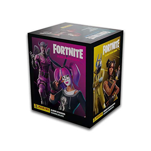 Panini Fortnite Black Frame Series Aufkleber-Kollektion, 50 Stück von Panini