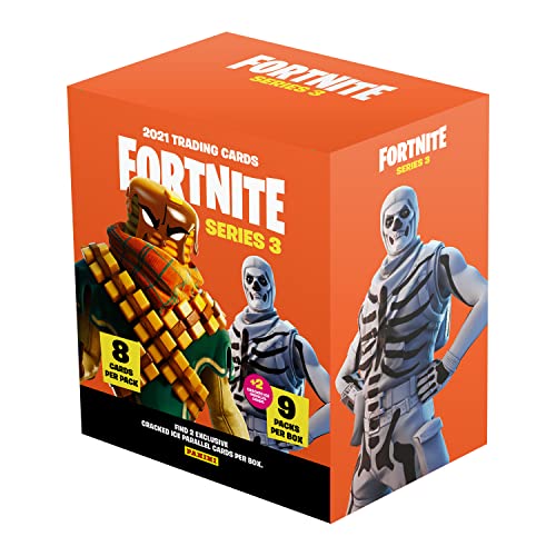 Panini Fortnite Karten Serie 3 Trading Cards - Sammelkarten (10 Booster) von Panini