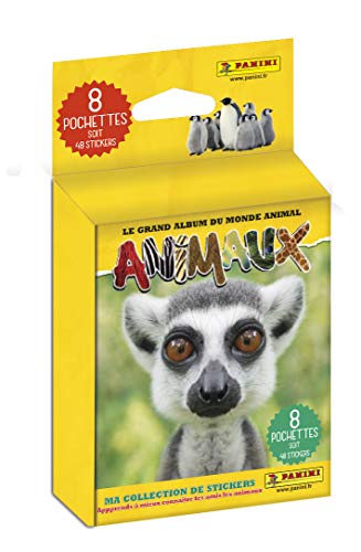 Panini France SA Animaux 2020 – Eco Blisterpackung mit 8 Hüllen von Panini
