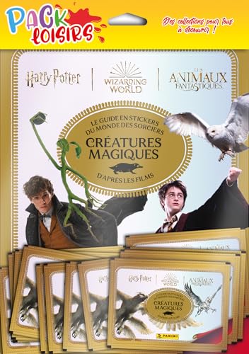 Panini Harry Potter Magical Creatures Set Freizeit Album + 50 Hüllen von Panini