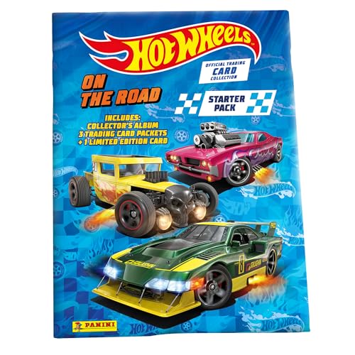 Panini Hot Wheels Trading Cards Starter Pack, 005146SPAFGD von Panini