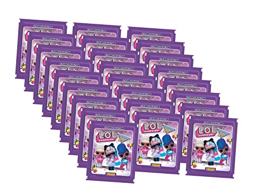 Panini LOL Surprise Fashion Fun - Sammelsticker Serie 3 - Sticker Set Auswahl (25 Tüten) von Panini