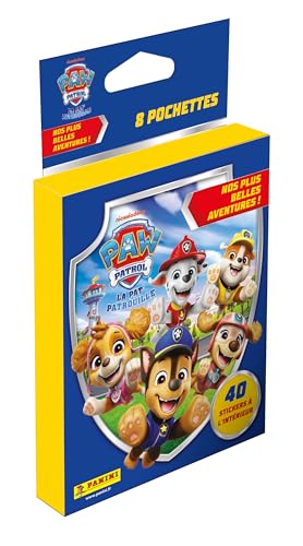 Panini La Paw Patrol – Unsere schönsten Abenteuer, Blisterverpackung, 8 Hüllen von Panini