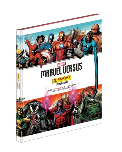 Panini Marvel Versus – Album aus Karton, Sticker + Kartenhalter von Panini