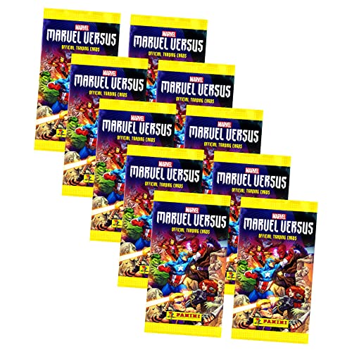 Panini Marvel Versus Karten - Trading Cards - Sammelkarten - 10 Booster von Panini