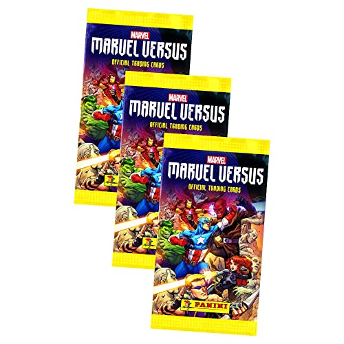 Panini Marvel Versus Karten - Trading Cards - Sammelkarten - 3 Booster von Panini