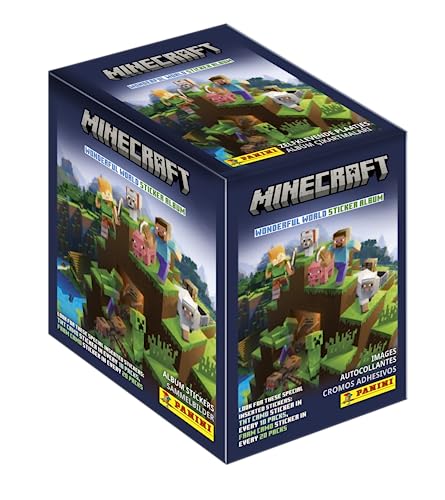 Panini Minecraft Box mit 36 Hüllen von Panini