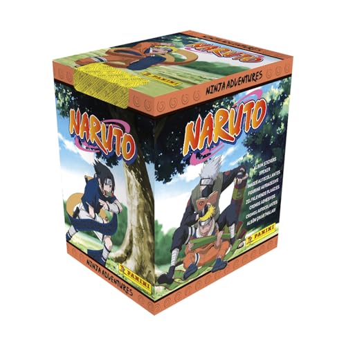 Panini Naruto 005103BOX36F - Die Abenteuer eines Ninja: Box mit 36 Hüllen von Panini
