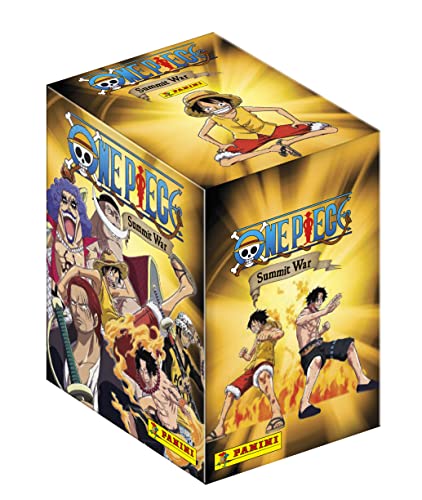 Panini One Piece Krieg auf dem Gipfel – Box mit 36 Aufklebern 004380BOX36F Panini One Piece Krieg auf dem Gipfel – Box mit 36 Aufklebern 004380BOX36F von Panini