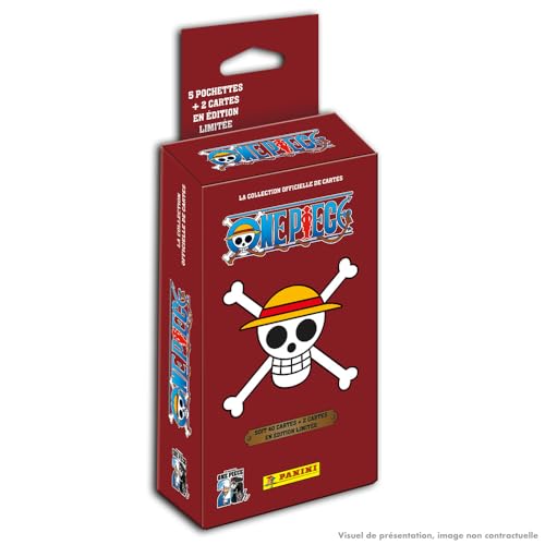 Panini One Piece Trading Cards 25. Geburtstag, Blisterverpackung, 5 Hüllen + 2 Karten, limitierte Auflage, 004897KBF5 Panini One Piece Trading Cards 25. Geburtstag, Blisterverpackung, 5 Hüllen + 2 Karten, limitierte Auflage, 004897KBF5 von Panini
