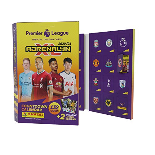 Panini PLA2021AC National Soccer Club Premier League 2020/21 Adrenalyn XL Countdown-Kalender von Panini