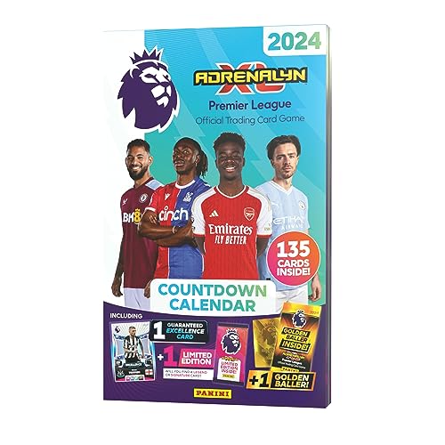 Panini Premier League 2023/24 Adrenalyn XL Countdown-Kalender, gemischt von Panini