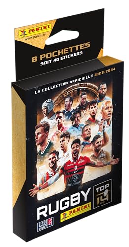 Panini RUGBY TOP 14 2023-2024 Blister 8 Hüllen von Panini
