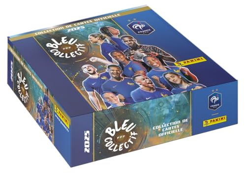 Panini Sammelkarten Französischer Fußballverband 2025, Box mit 18 Hüllen Panini Sammelkarten Französischer Fußballverband 2025, Box mit 18 Hüllen von Panini