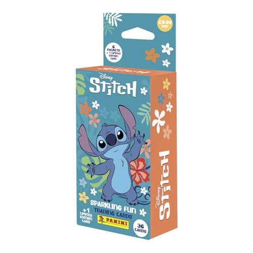 Panini Stitch Trading Cards Blister 6 Hüllen + 1 Karte Limited Edition, 005153KBF6 von Panini