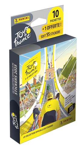 Panini Tour de France 2025, Blisterverpackung, 10 Hüllen + 1 gratis von Panini