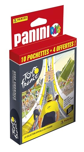 Panini Tour de France 2025, Blisterverpackung, 10 Hüllen + 4 gratis Panini Tour de France 2025, Blisterverpackung, 10 Hüllen + 4 gratis von Panini