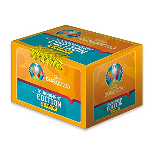 Panini E21STP UEFA EURO 2020 Tournament Edition - Offizielle Stickerkollektion - Box (100 Tüten) von Panini